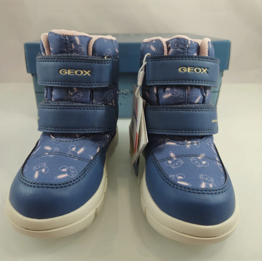 NWT! Geox Willaboom ABX Winter Snow Boots Size 24EU / 8US